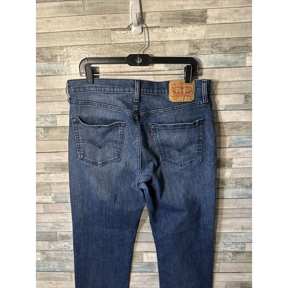 Men’s 541 Levi’s Dark Wash Straight Leg Size 34x32 - Picture 15 of 16